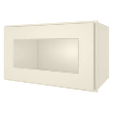 Wall bridge cabinet with deals glass doors